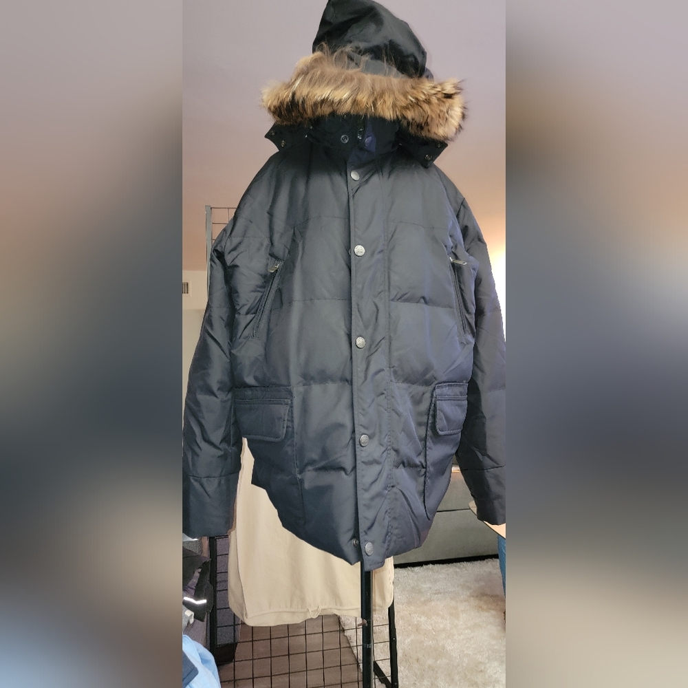 Burberry Brewster Hooded Parka Black Size XXL
